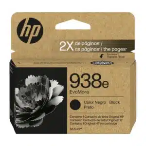 Cartucho de Tinta HP EvoMore 938e Negro (4S6Y2PL) Blink Costa Rica Equipos Tecnologia