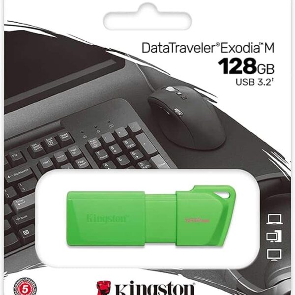 Llave maya Kingston 128GB Verde (2) Blink Costa Rica Equipos Tecnologia