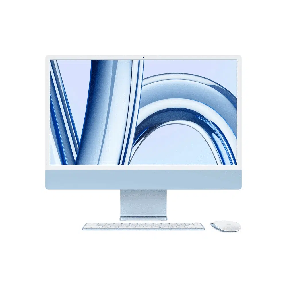 All-in-One Apple iMac 24″ Blue (M3,8G,256G,24″) (MQRQ3E/A) » BLINK.cr
