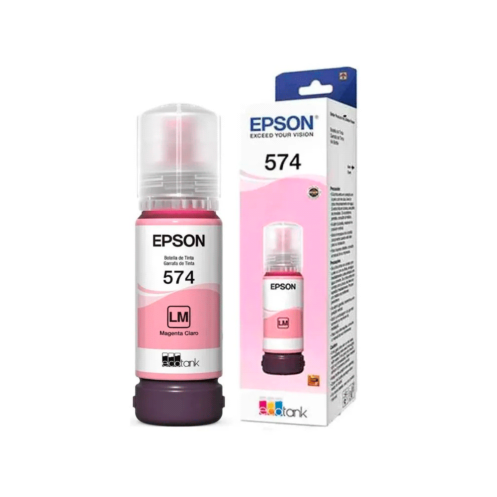 Botella De Tinta Epson T574 Light magenta T574620 AL 1 Blink Costa Rica Equipos Computo Tecnologia