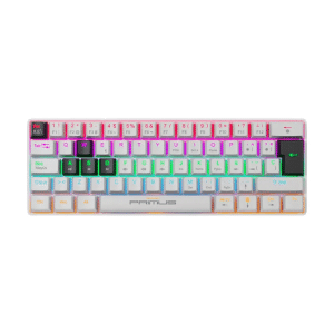 Teclado Primus Gaming BALLISTA61T BlackWhite PKS 060W S Blink Costa Rica Equipos Computo Tecnologia