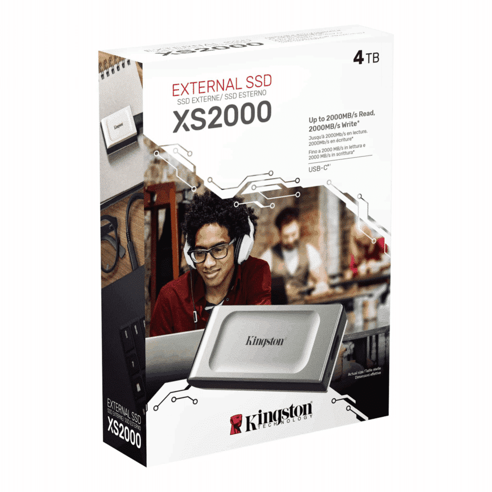 Llave Maya Kingston XS2000 4TB USB C 32 SXS20004000G 3 Blink Costa Rica Equipos Computo Tecnologia