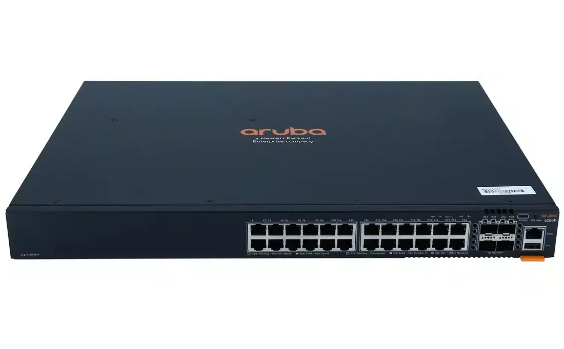 Switch HPE Aruba 6200F 24G 4SFP+ JL724A 1 Blink Costa Rica Equipos Computo Tecnologia