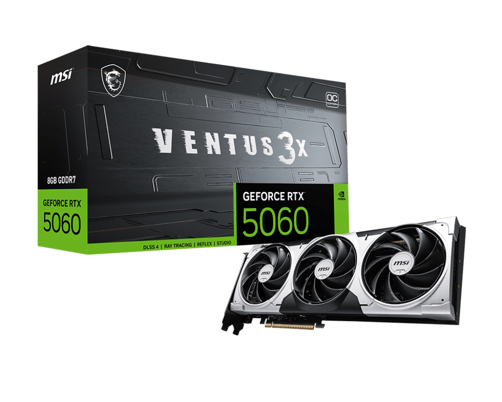 Tarjeta de Video MSI GeForce RTX 5060 VENTUS 3X OC 8GB 491297053 Blink Costa Rica Equipos Computo Tecnologia