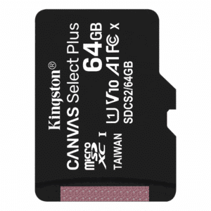 MicroSD Kingston Canvas Select Plus 64GB SDCS364GB Blink Costa Rica Equipos Computo Tecnologia