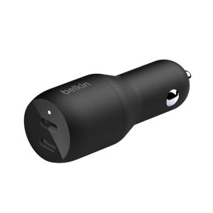 Cargador para Auto Belkin Universal Lithium 2USB-C NEGRO (CCB002btBK)