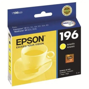 Cartucho de Tinta Epson T196 Amarilla T196420 AL 2 Blink Costa Rica Equipos Computo Tecnologia