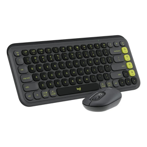 Combo Teclado y Mouse Logitech POP Icon Inalámbrico Bluetooth Español Negro 920 013052 3 Blink Costa Rica Equipos Computo Tecnologia