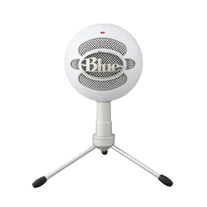 Micrófono USB Logitech Snowball iCE Blanco 988 000511 2 Blink Costa Rica Equipos Computo Tecnologia