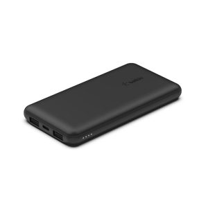 Power Bank Belkin 10000mAh 15w 1 USB-A/ 2 USB-C NEGRO (BPB011btBK)