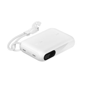 Power bank Belkin 20w Lithium 10000mAh 2USB-C/Cable USB-C BLANCO (BPB027fqWH)