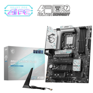 Tarjeta Madre MSI B860 GAMING PLUS WIFI LGA1851 B860 GAMING PLUS WIFI 3 Blink Costa Rica Equipos Computo Tecnologia