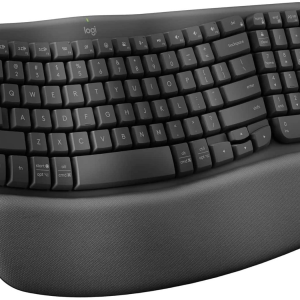 Teclado Inalámbrico Ergonómico Logitech Wave Keys Español Graphite 920 011898 Blink Costa Rica Equipos Computo Tecnologia
