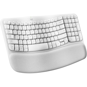 Teclado Inalámbrico Ergonómico Logitech Wave Keys Español Off White 920 012275 2 Blink Costa Rica Equipos Computo Tecnologia