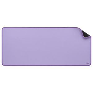 Purple laptop sleeve with a dark zipper along the top edge and a small logo in the bottom-right corner.