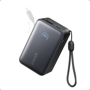 Power Bank Anker Nano USB-C Retráctil 10000mAh 45W (A1638H21)