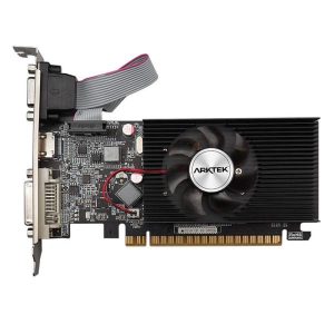 TARJETA DE VIDEO ARKTEK GEFORCE GT610 2GB 64 BITS DDR3 810 MHZ (AKN610D3S2GL1)