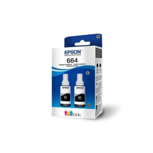 Botella de Tinta Epson T664 Black Dual (T664120-DUAL)