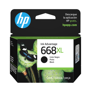 Cartucho Original de tinta HP Advantage 668XL Negro (7FP39VL)
