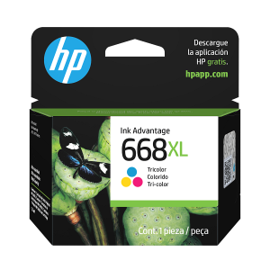 Cartucho de tinta Original HP Advantage 668XL Tricolor (7FP38VL)
