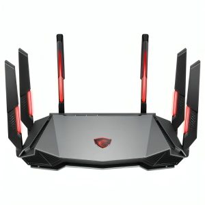 ROUTER GAMING MSI RADIX AXE6600 WIFI 6E TRI-BAND MU-MIMO (302-8ZD00UU-000)