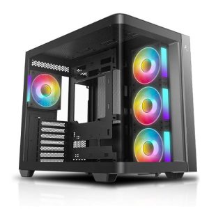 CASE DEEPCOOL CG530U 4F MID TOWER 4 VENTILADORES BLACK (R-CG530U-BKAGA4-G)